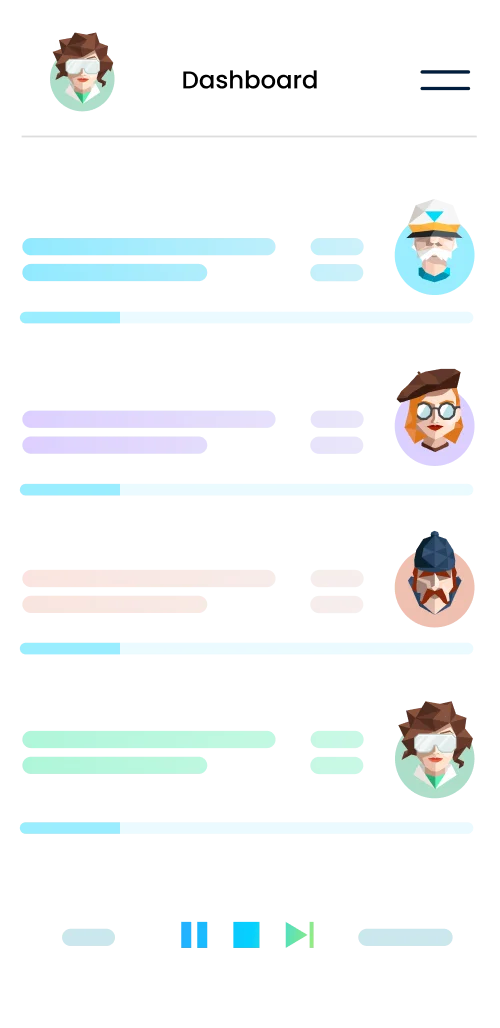 Poool UI: Dashboard